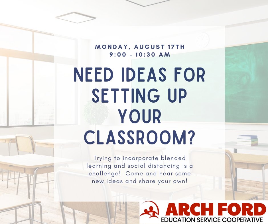 ArchFordESC's tweet image. We added 2 mini-sessions today! Click here to register: escweb.net/ar_esc/catalog… 
These sessions will be recorded.