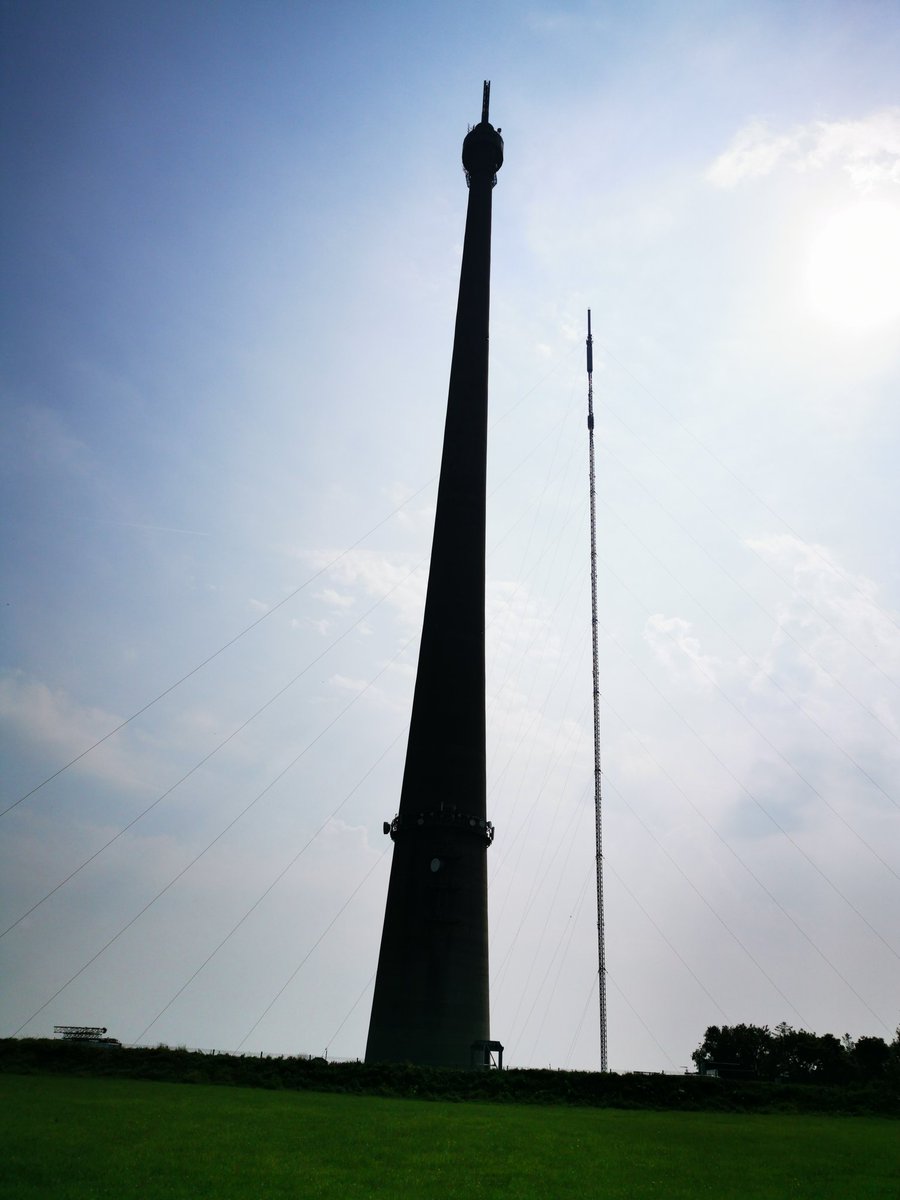 Been to the big tower today.  <a href="/EmleyMoorMast/">Emley Moor Mast</a>