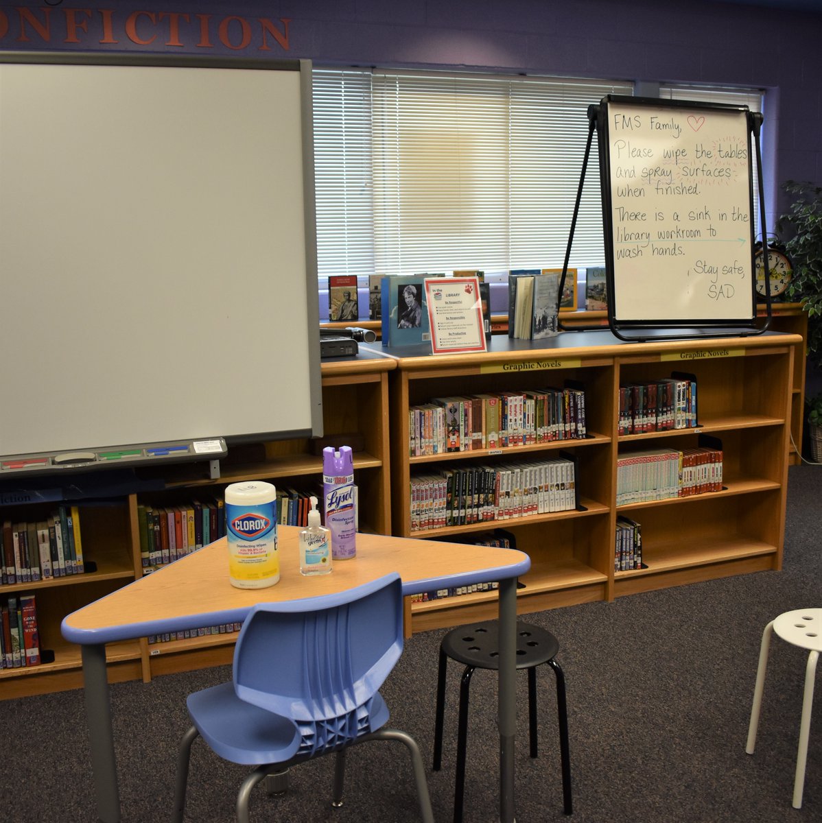 SpotsySchools's tweet photo. Take a closer look at how @Freedom_MS_SCPS is preparing for #SCPSBackToSchool all while maintaining social distancing & COVID-19 safety mandates. #SpotsySchools https://t.co/RgxuP3WgnC