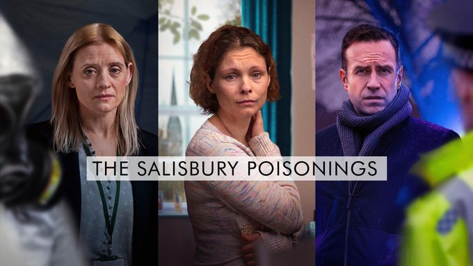 Essential lockdown viewing, Part 10:  #TheSalisburyPoisonings. A public health emergency. A Russian attack in the heart of Britain.  @DecLawn & Adam Patterson's superb script couldn't be more timely. Tautly directed and brilliantly acted it's right up there with 'Edge of Darkness'.