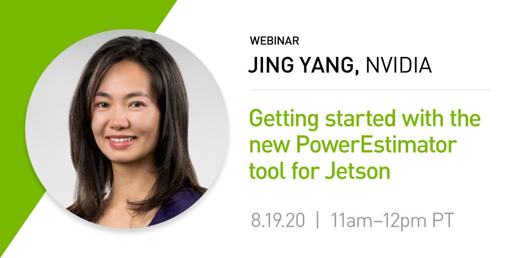 NVIDIARobotics's tweet image. Join us on August 19 at 11am PDT to learn how @NVIDIA #Jetson is facilitating system-on-module power estimates based on our latest tool, the #PowerEstimator. We’ll show how to leverage the PowerEstimator before application development. Register here: nvda.ws/2CbRICg