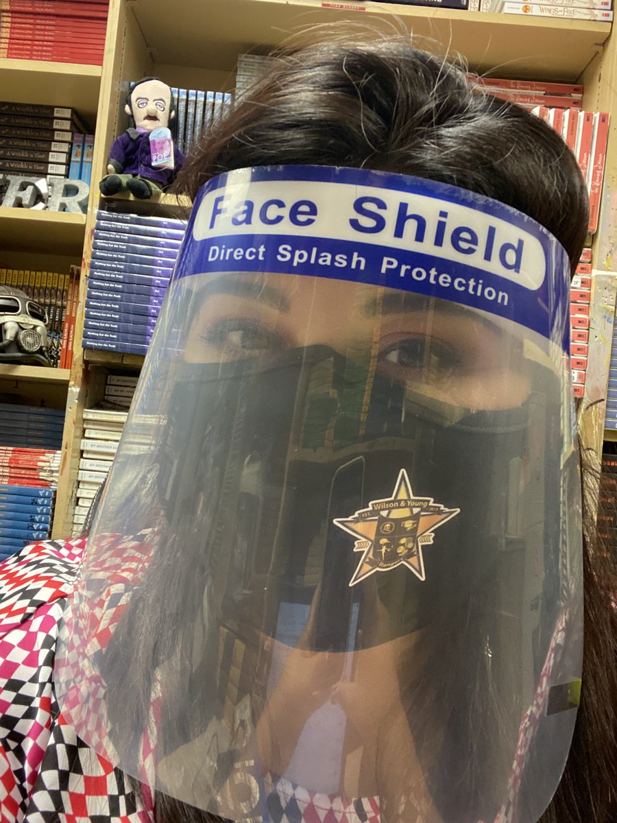 No shield can hide my excitement and my smile about our work with kids. Whether at home or in person our students are rocking it!  I’m renewed by teaching again. This is who I am! #educator4life #safeandhealthy <a href="/wilsonyoungms/">Wilson & Young MS</a>