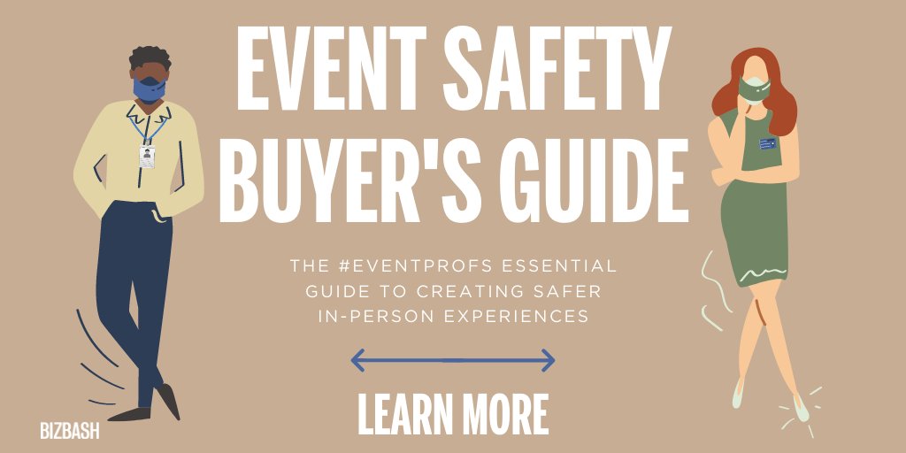 Face-to-face experiences are coming back online, and we're excited to debut the Event Safety Buyer's Guide—a comprehensive guide packed with essential partners and programs to ensure your in-person (and hybrid!) events go off without a hitch. Learn more: bizba.sh/eventsafetybg