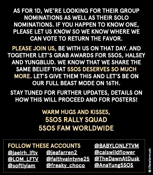 jaelrh_lftv's tweet image. 🚫DO NOT IGNORE🚫

CALLING OUT ALL 5SOSFAM

this is our chance to make things right. 
SPREAD THIS! 
Let's help the friendly fandoms 💗 in return they'll help us to win!