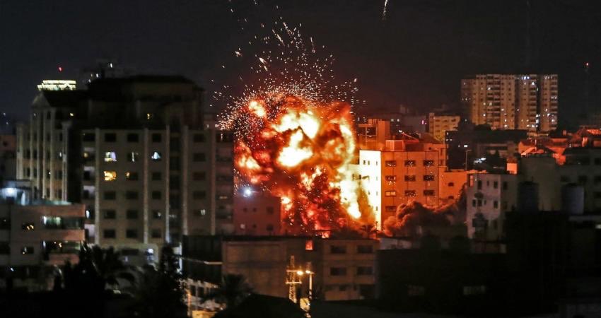 Gaza is under attack again  May Allah make it easy and always protect the people of Palestine 