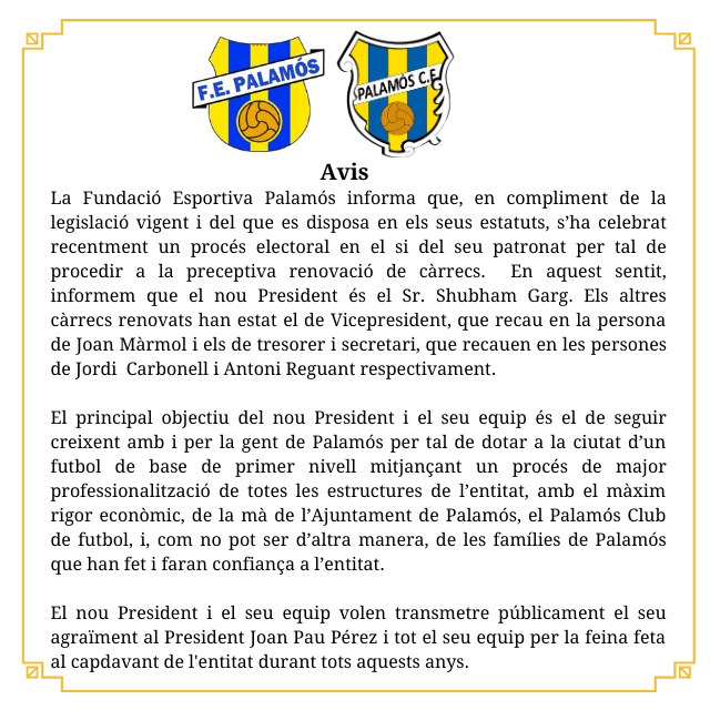 FUNDACIÓ ESPORTIVA PALAMÓS tweet media