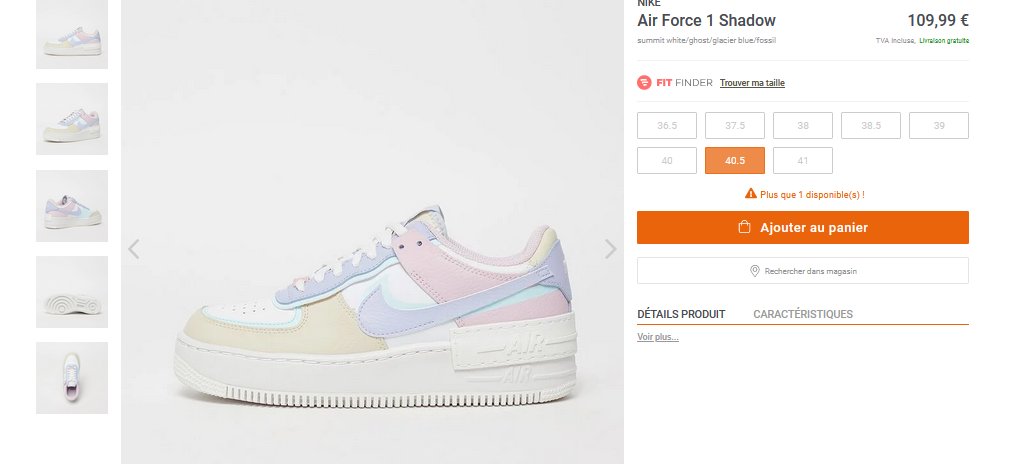 air force 1 shadow pastel snipes