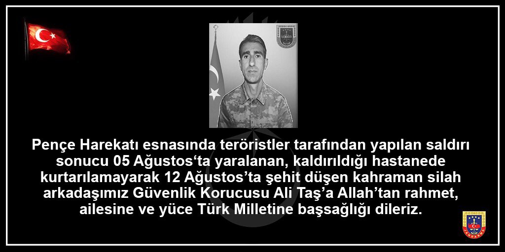 Başımız sağ olsun.🇹🇷