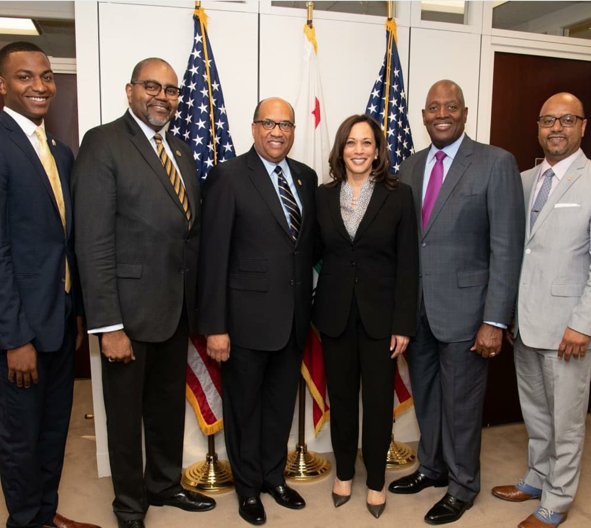 Congratulations to Senator Kamala Harris on being selected as the Vice Presidential running mate with VP Joe Biden. A Voteless People Is A Hopeless People.