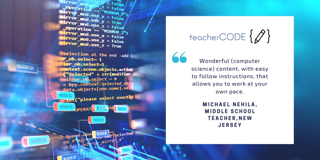 teacherCODE | Remote Teaching Training tweet media