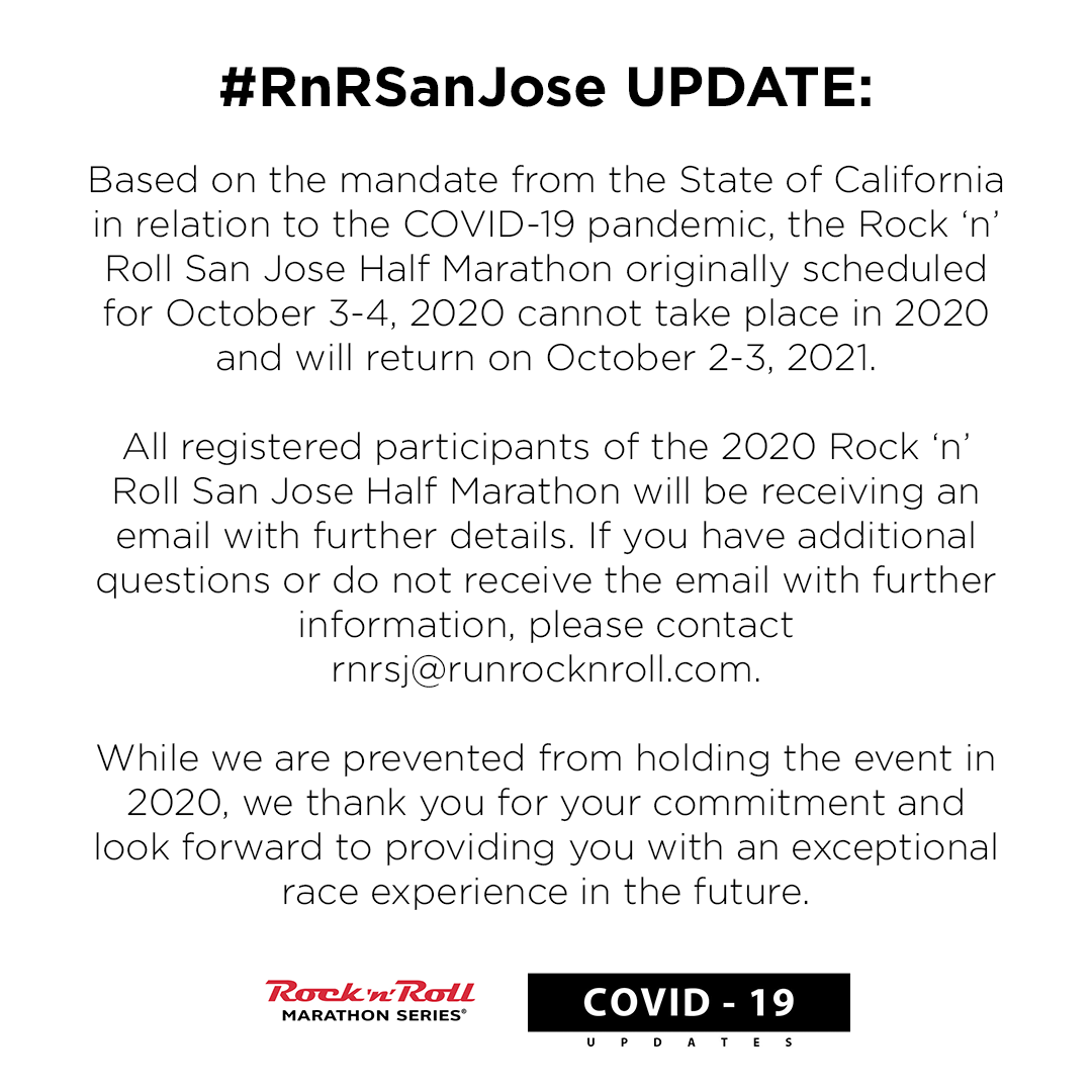 #RnRSanJose UPDATE: