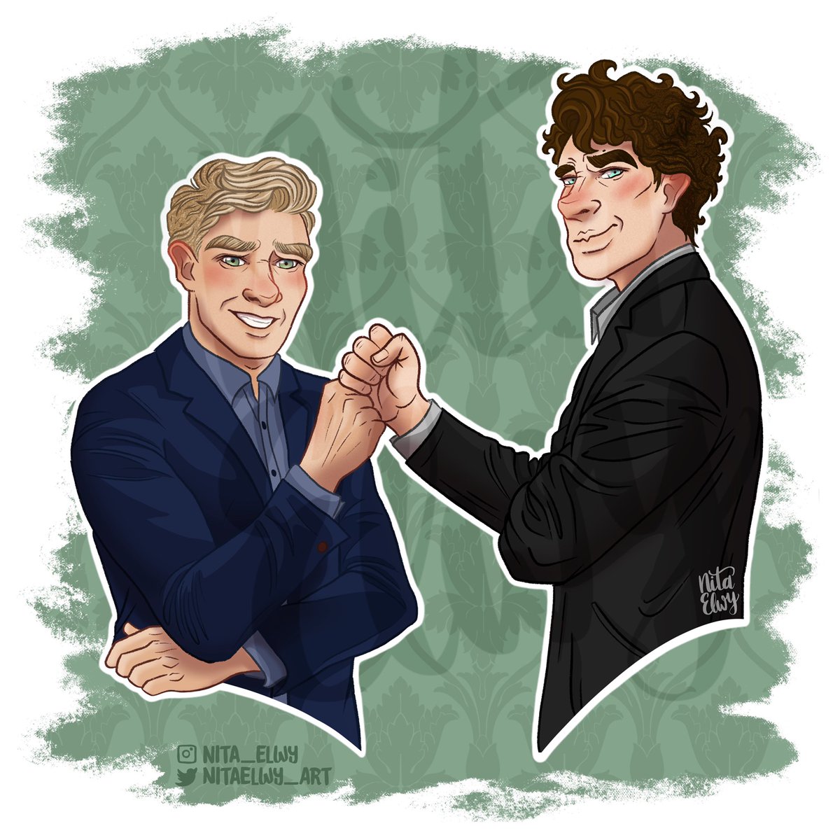 NitaElwyArt's tweet photo. the great artist ✨@eidirbart ✨ made a DTIYS on Insta and I really wanted to draw it. Thanks for this great idea
#eidirbartdtiys #johnlock #johnlockfanart #johnlockfandom #nitaelwyart #JohnlockOnHoliday #sherlockian #johnlocksmut #johnlock #sherlockxjohn https://t.co/TqL2x39d4h