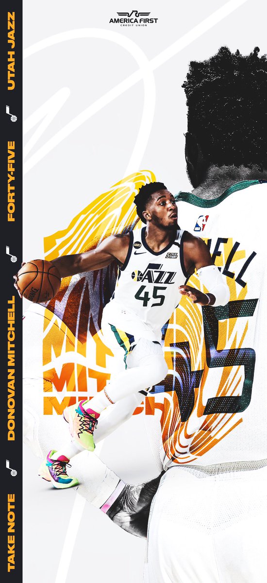 Utahjazz On Twitter Wallpaperwednesday New Wallpapers Available Every Game Day On The Utah Jazz App