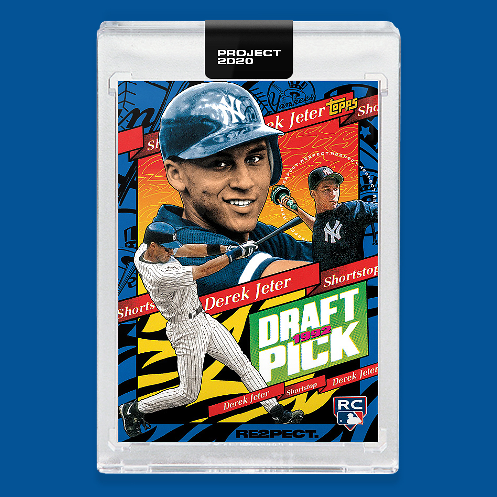 Tyson Beck Twitterren: "Crazy day today! My biggest drop for @Topps Project  2020 so far. I remixed the iconic 1993 Derek Jeter Rookie Card 🗽 Available  for 48 hours only: https://t.co/SGIv0CvKxd https://t.co/CgmIrgVZrG" /