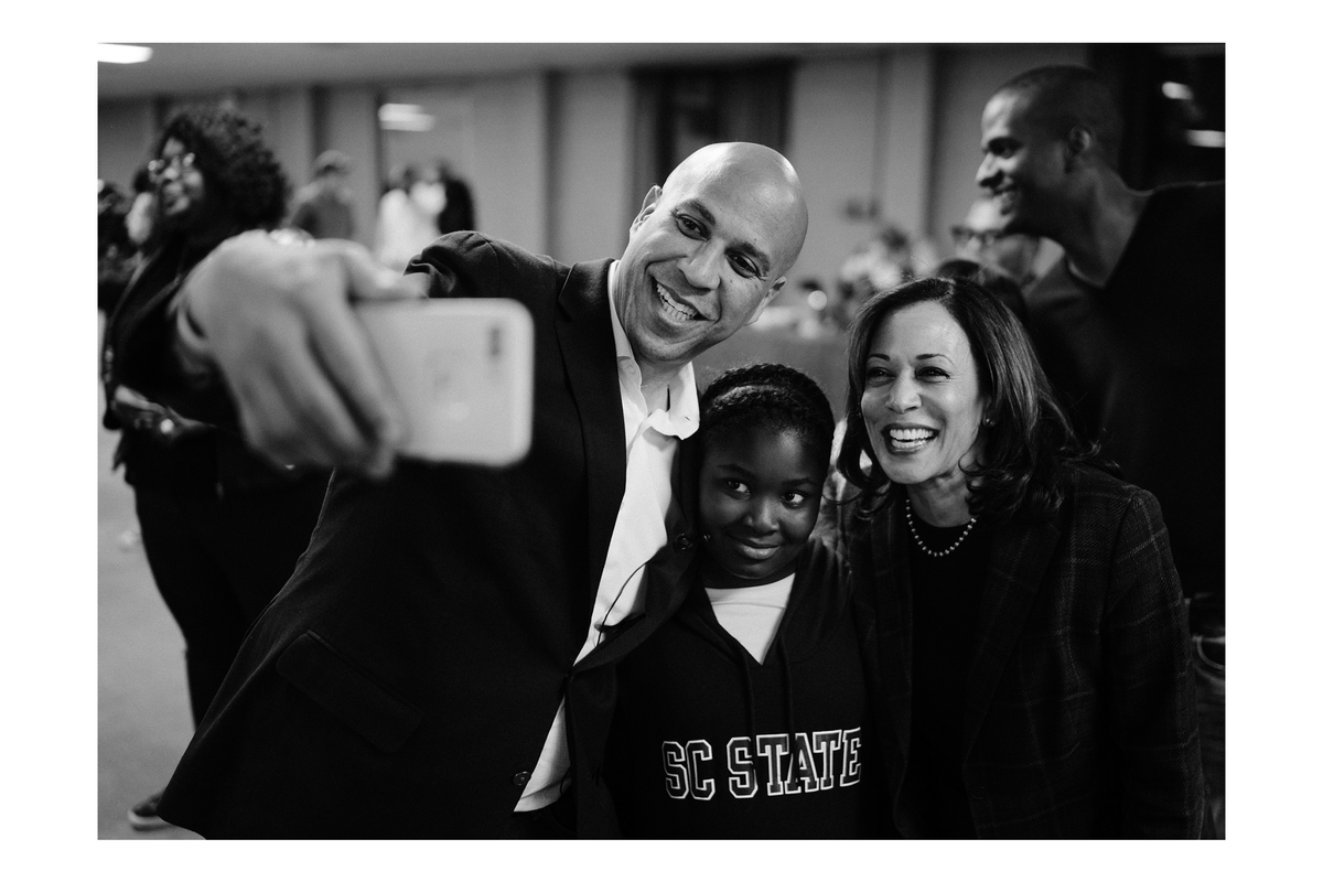 I am so happy for  @KamalaHarris. She will be an excellent Vice President — not just because she is tough, smart, and can bring the fight we need in this election, but because she will lead with thoughtful empathy and joy.