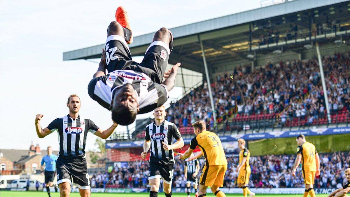 5-2:  @officialgtfc Initially going behind to Port Vale,  #GTFC turned the game around in style.Jordan Cook, Moses Ogbu, Matt Green, Luke Waterfall and James Hanson all found the net for the Mariners in a 5-2 home win over  #PVFC. #EFL