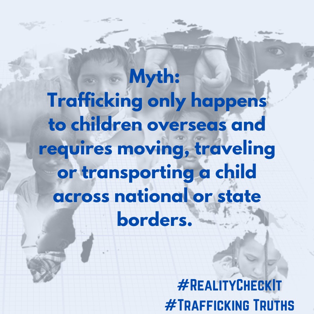 CSEInstitute's tweet photo. The crime of #HumanTrafficking doesn't require a person be moved from point A to point B. Human trafficking and human smuggling are two distinct crimes. A person can be trafficked without leaving their home. #traffickingtruths #realitycheckit #savethechildren https://t.co/6dWnkEVxOo