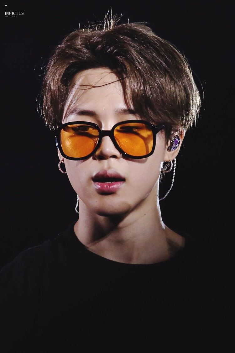 Jimin in glasses a hot thread