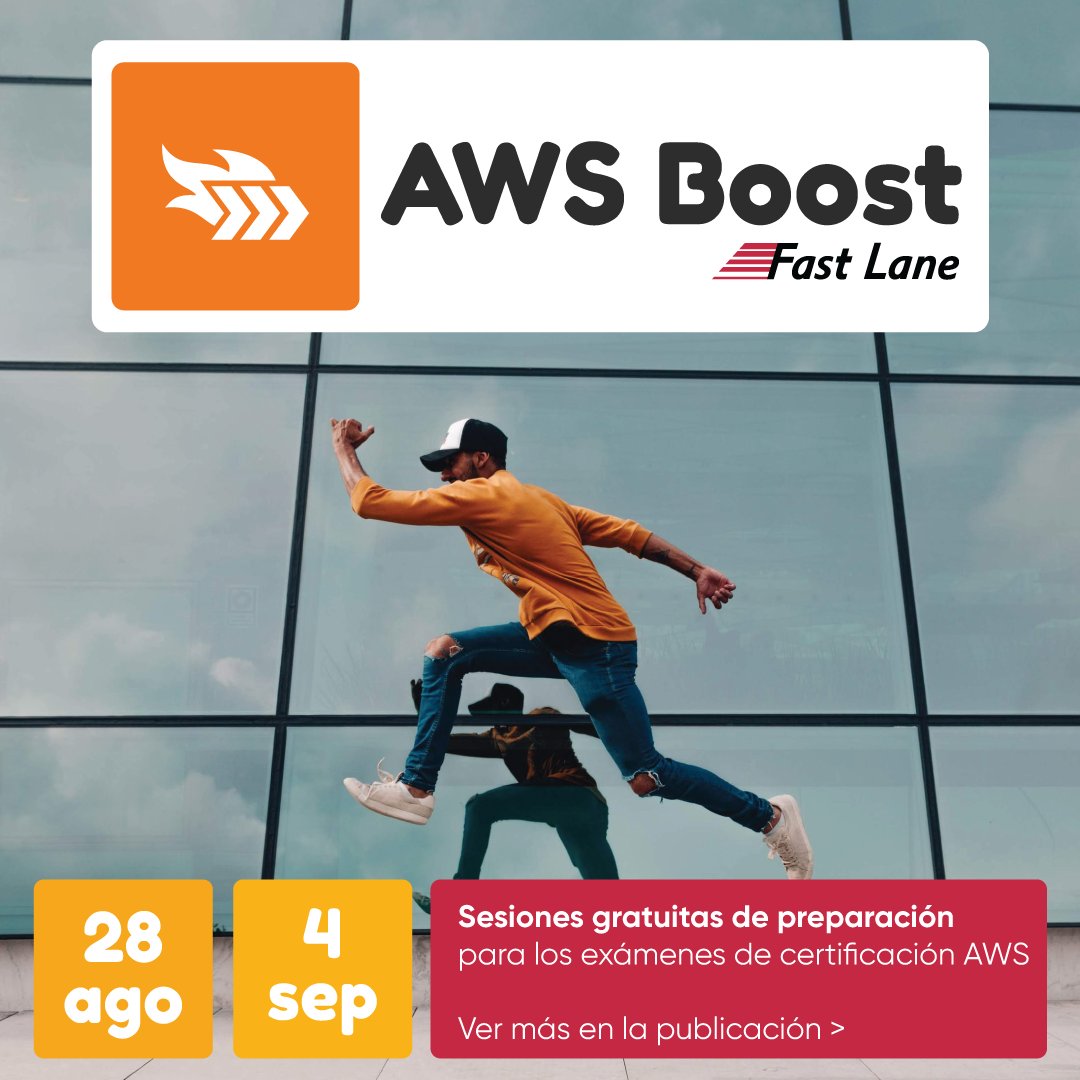 FastLaneLATAM's tweet image. 🏃‍♀️AWS Boost🏃

✅Para más información, da clic aquí: mla.bs/f07b5e39

#fastlanelatam #awsboost #entrenamientos #it #tecnologíadelainformación #tecnología #cloud #security #datacenter