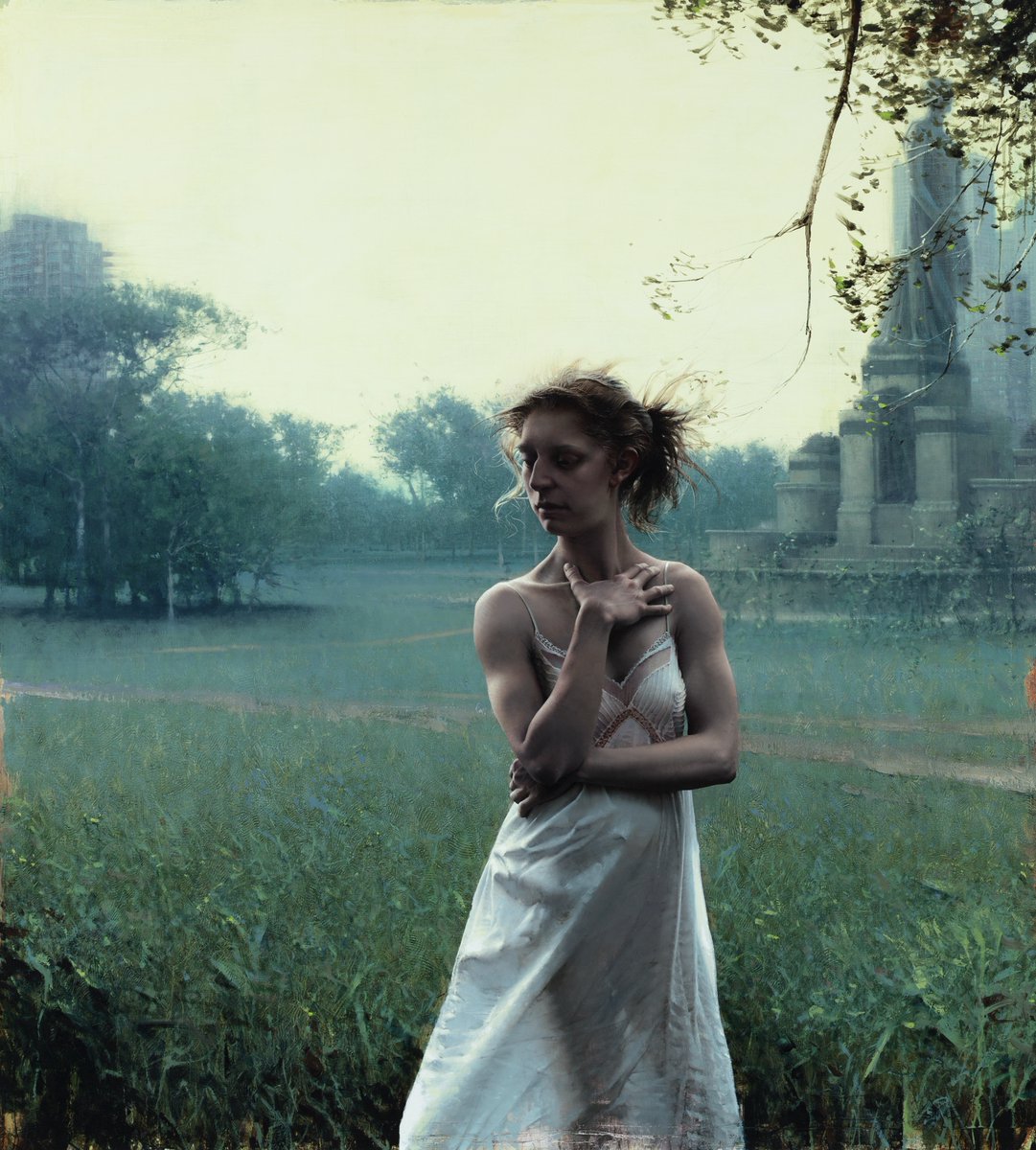 nettculture's tweet photo. Amazing paintings from Denver based realist painter Daniel Sprick at https://t.co/ERmmqqeScM "Wake From Dream", oil on board, 60 x 54, 2016, © Daniel Sprick #art #DanielSprick #WakeFromDream #painter #realism #Denver https://t.co/6qyAI3AyML