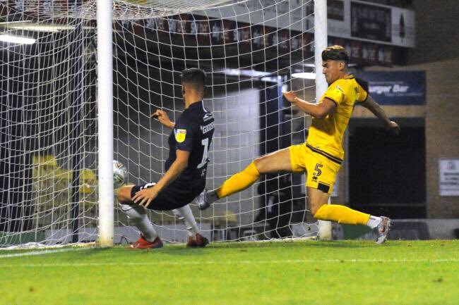 1-4:  @MKDonsFC  #MKDons biggest win came against Southend United in the League Cup Second Round.Rhys Healey, Callum Brittain, Hiram Boateng and Sam Nombe all found the net against  #Blues at Roots Hall. #EFL