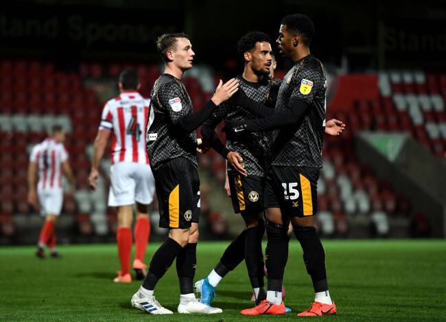 4-7:  @NewportCounty There weren’t a great deal of goals in  #NCAFC games last season. This one was an exception.In an EFL Trophy game at Cheltenham Town, Taylor Maloney and Tristan Abrahams both scored hat-tricks, with Matthew Dolan getting the other. #AmberArmy  #ctfc  #EFL