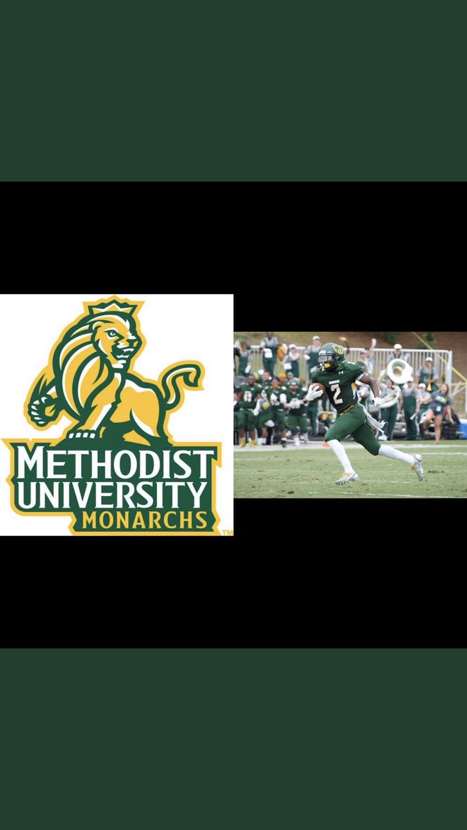 MasonAdkins50's tweet photo. Blessed to receive my first offer from Methodist University! @Coach_Morris66 @Methodist_FB @Coachward1 @Prov_Football @JSQUARED https://t.co/cD85Gz3OYC