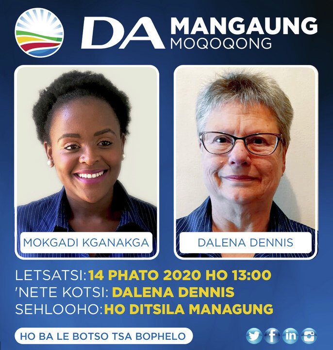 Tlohela ho mamela. Sena ke se tlamehang.... <a href="/DAMangaung/">DA Mangaung</a> (leqephe la DA Mangaung FACEBOOK)