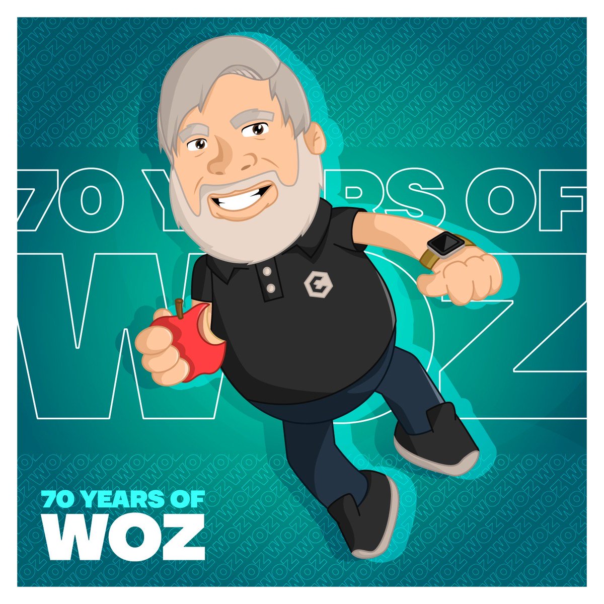 This is a special week indeed! It's already been 6 years since we first met. Great to see the world celebrate your 70th on WOZBDAY.com for 10 more days of Wozdom! <a href="/stevewoz/">Steve Wozniak</a> 😁 <a href="/EfforceOfficial/">Efforce</a> team will always be here by your side