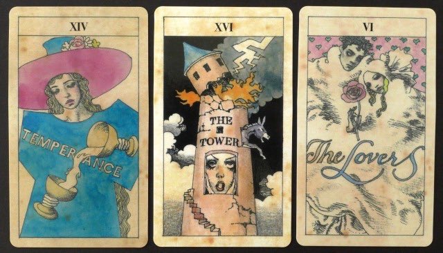 宇野亜喜良 タロットカード Spiritual Tarot 中古良品 ！レア! 【公式