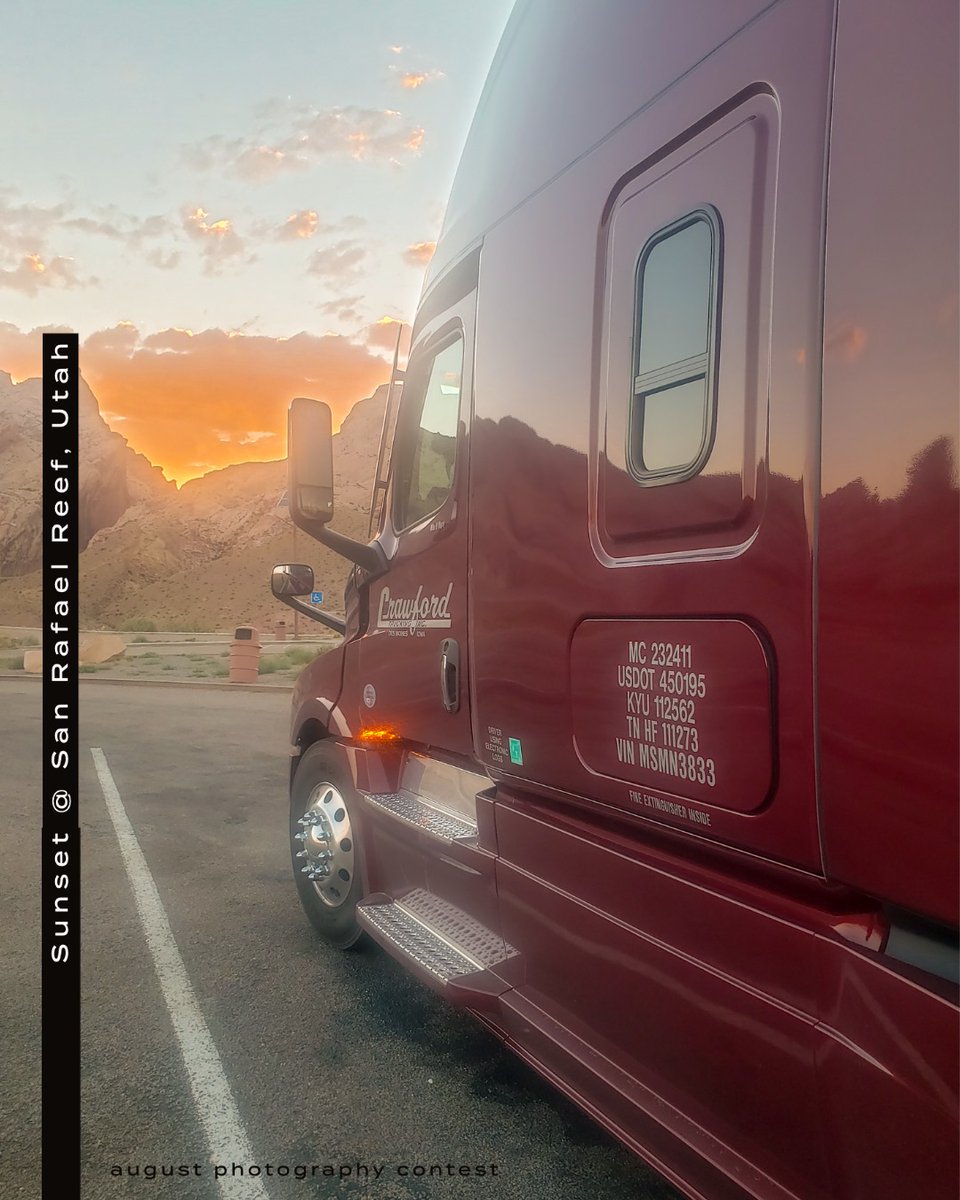 DriveCrawford's tweet photo. Another stunning sunset picture was taken by Mike P. And take a look at his fancy new truck! Thanks for sharing, Mike, keep up the fantastic work &amp; enjoy your new ride. https://t.co/IZlJrFSdet