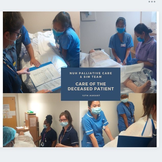 JemLaura's tweet photo. Absolutely brilliant turn out today for two 'Care of the Deceased Patient' teaching sessions @NewhamHospital. Thanks @pevans_88 for making this possible. Can't wait to deliver tomorrow's session and share the learning points.
#educatingnurses @Bartssim @CynthiaLever https://t.co/mhASqBVRyC