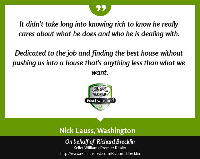 SoldbyBrecklin's tweet photo. What beats a satisfied client? Not much. :) https://t.co/JImjJFhWCg via @realsatisfied https://t.co/IxTWTuAmoV