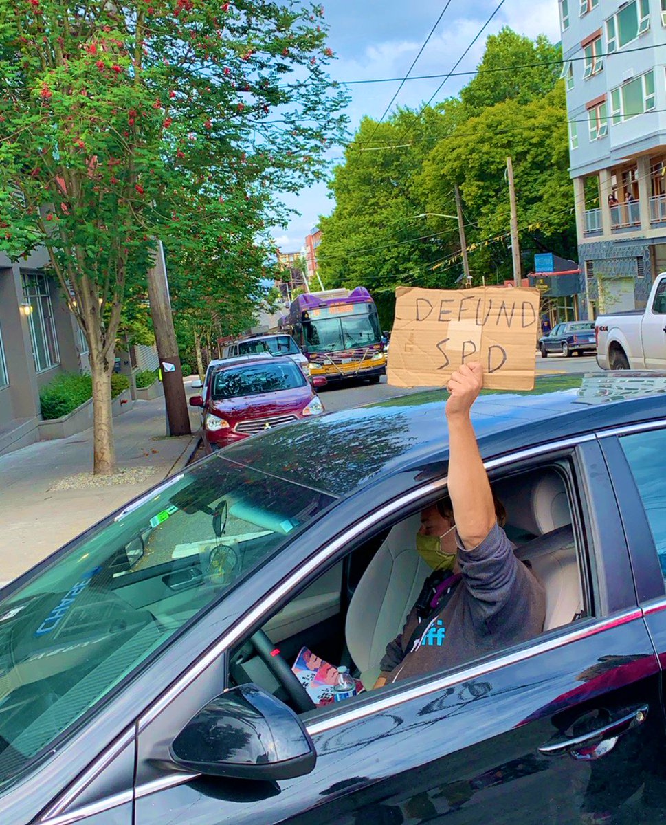 Picket4Change's tweet photo. some awesome signage from todayโs #MorningMarch ๐ค
โ๏ธ @morningmarchsea โ๏ธ
10:33am #Seattle WA ๐ #blm
#Picket4Change #BLMSeattle
#seattleprotest #seattleprotests
#SeattleProtestComms https://t.co/RXTYmSbMFt