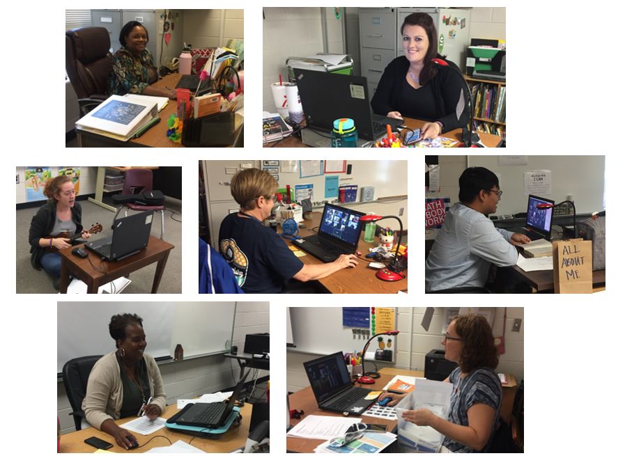 ArcadoSchool's tweet photo. Arcado In Action! Arcado teachers are engaging and connecting with their students! #firstdayofschool #ArcadoES https://t.co/uEBkJX5Nn7