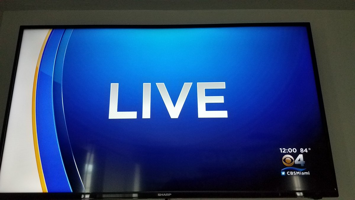GessnerREAgent's tweet photo. #noon #newscast @KarliBarnett @LissetteCBS4  @CBSMiami #cbsmiami #weatherwatchers 😁☔ #weatherfromhome https://t.co/lUeljtghud