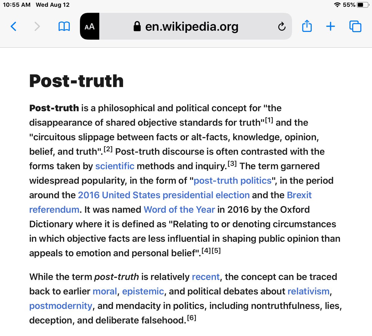 There is absolutely no excuse for MSM dropping the ball. There is a reason though. Most MSM and several network media sites are severely polarized in coverage. Perspective is skewed towards support of political ideology. Characteristics of a post truth environment.
