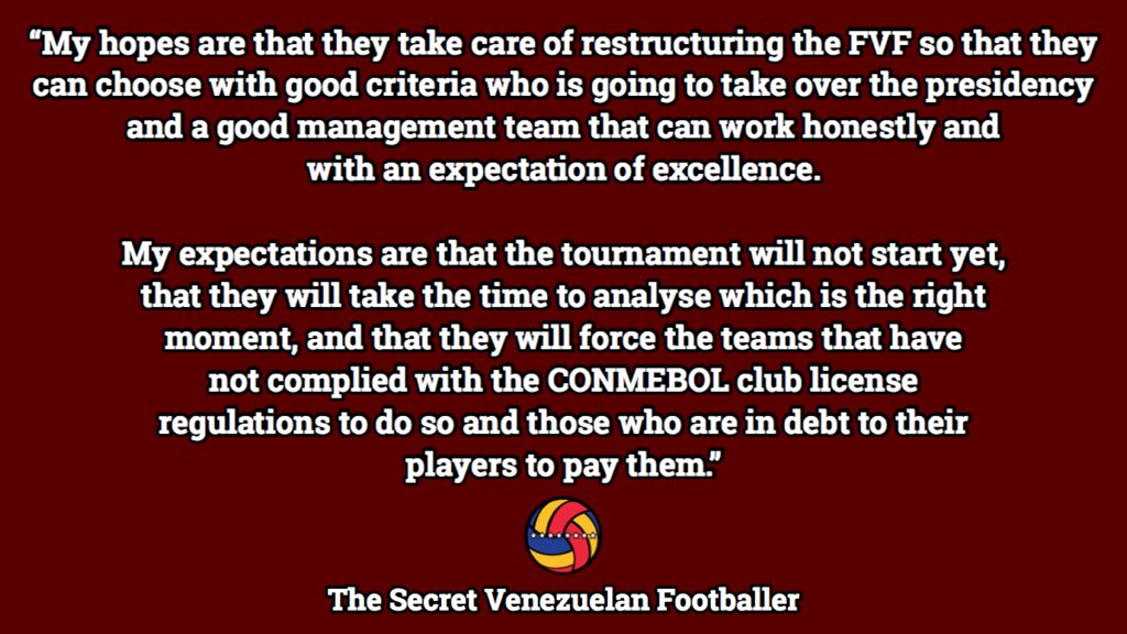 Q: We have two weeks before we speak again. What are your hopes for FUTVE in the next 14 days & what are your expectations? 11/12