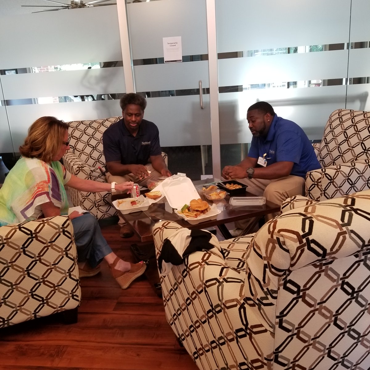 WindemereNC's tweet photo. The Windemere Team wants to thank @NorthlandInvest and @RelishRaleigh for the wonderful lunch and #APTeamsDay 

#LoveWhereYouWork https://t.co/V1ZWqoCbbd