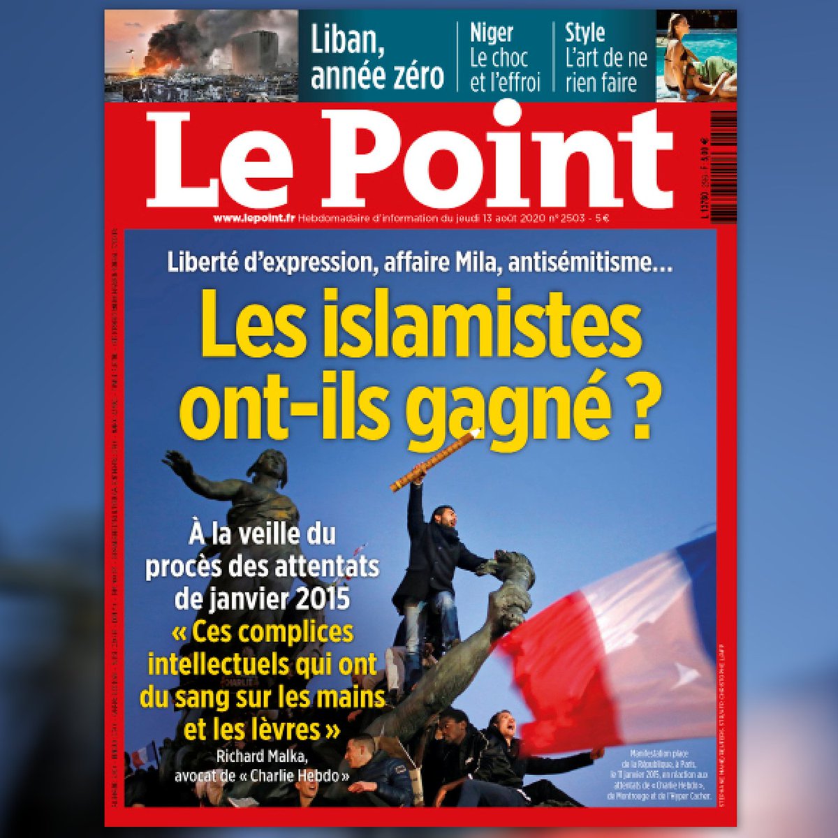 Le Point On Twitter Alors Que S Ouvre Dans Quelques Jours Le Proces Des Attentats De Janvier 2015 L Avocat Historique De Charlie Hebdo Richard Malka Tire La Sonnette D Alarme Https T Co 0st0m8zhun