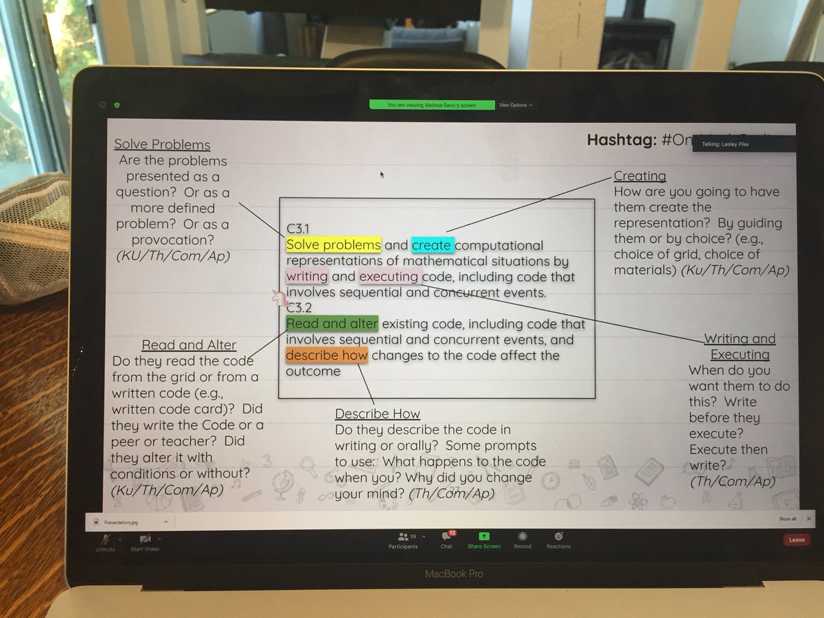 bcaunter1's tweet image. How to break down an expectatio.  @MelissaSeco  @TeachMaPike #OntMathCoding