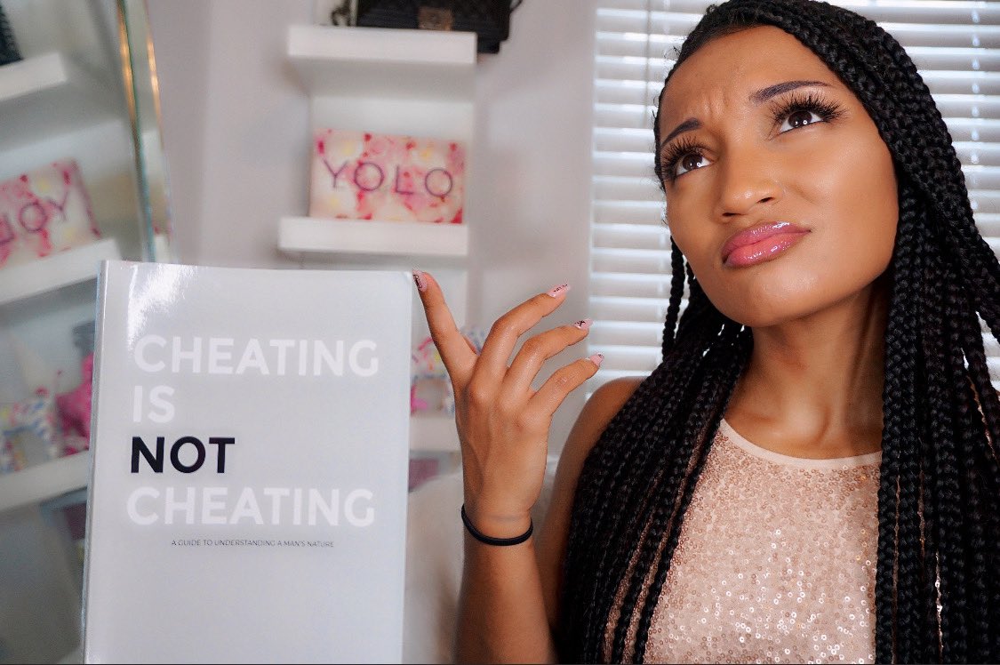 wolfwse_'s tweet photo. I can almost guarantee most women hear the title & make this face & then they open the book & realize how insightful and helpful it is to gaining an understanding for the way a man views himself, his girl & his relationship! Then they love the book ๐โค๏ธ๐ #CheatingIsNotCheating https://t.co/tJE9gyOf1I