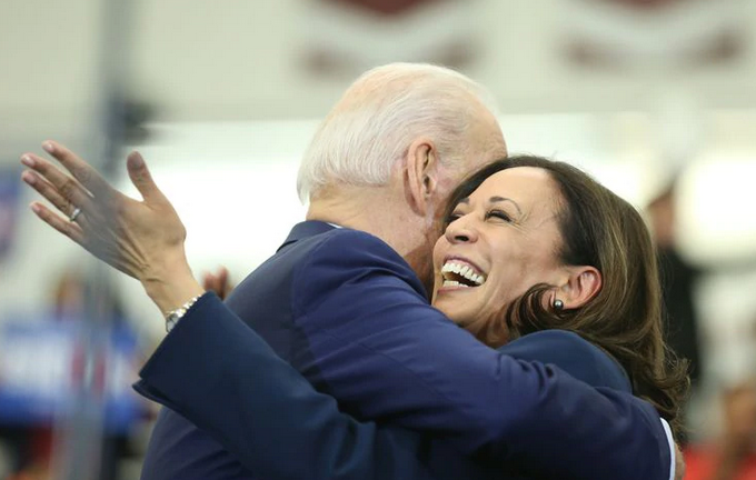 "At the end of the day, that dame just had the best smelling hair.  And that's no malarkey." - Joe Biden when asked what tipped the scales for Kamala Harris.