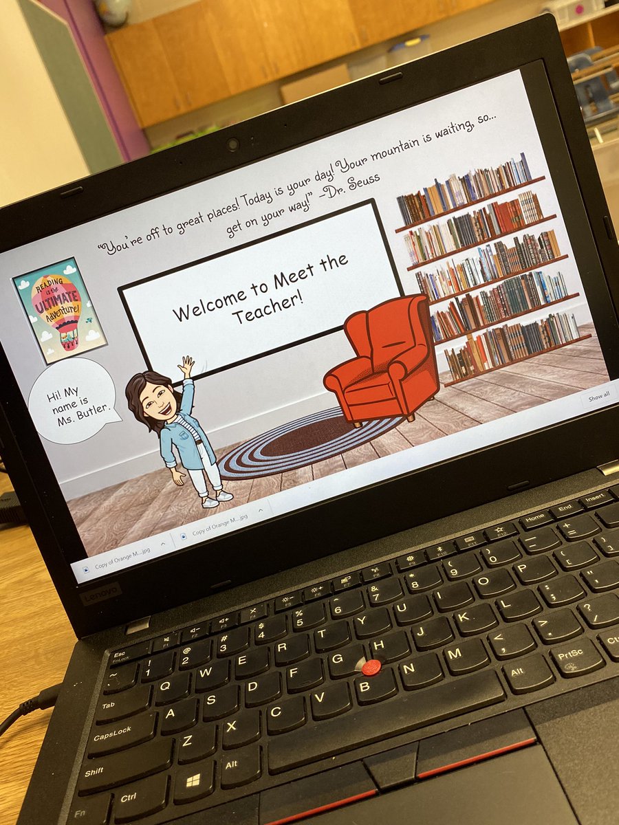 Working on my meet the teacher presentation! Excited to get the school year started! @PrincipalERD <a href="/DicksonTigers/">E.R. Dickson Tigers</a>