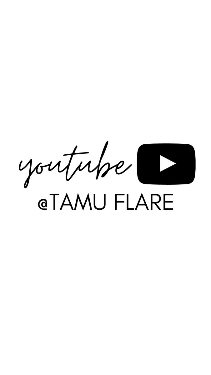 tamuflare's tweet photo. flare has started a youtube channel (TAMU FLARE) so we effectively provide information on who we are and our recruitment process and to eventually turn this into a platform where we share our lives and memories on! the link to our channel: https://t.co/iRhE9KYjoN https://t.co/2rjSwf13P6