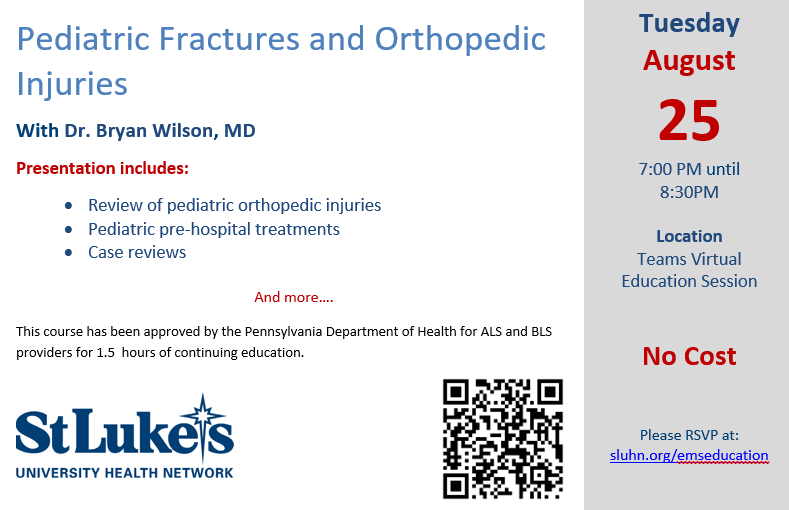 sluhnems's tweet photo. Join Dr. Bryan Wilson, MD from our St. Luke's Anderson Campus for this upcoming continuing education opportunity. https://t.co/rcFJKblQbP