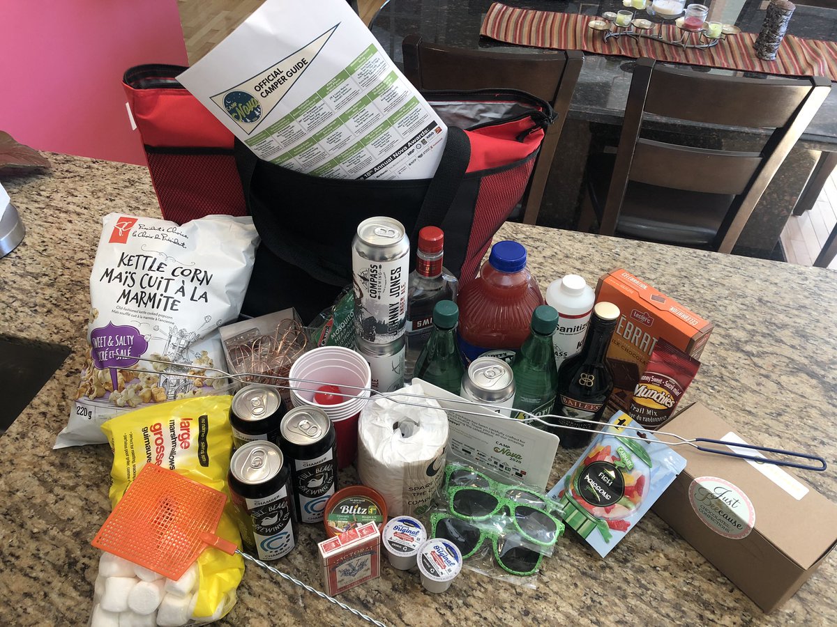 TeenaSimpson5's tweet photo. Thank you to the @TimminsChamber and all the sponsors for this amazing camp kit.  So excited for Thursday!! #nova2020 https://t.co/IvdlDclYOd