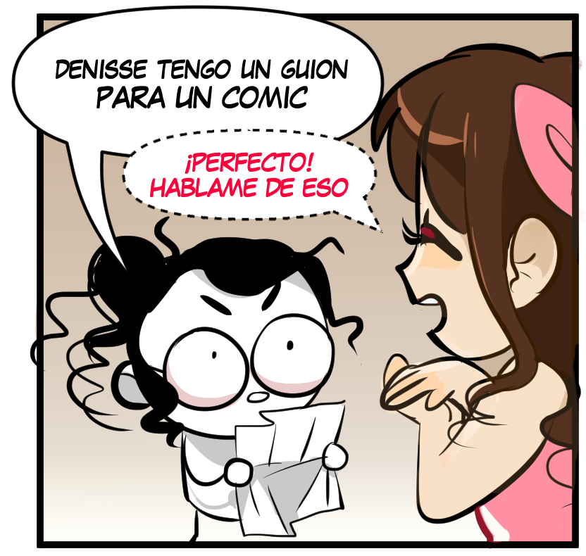 Mi proceso creativo al crear un comic
Participación de denisse-chan 