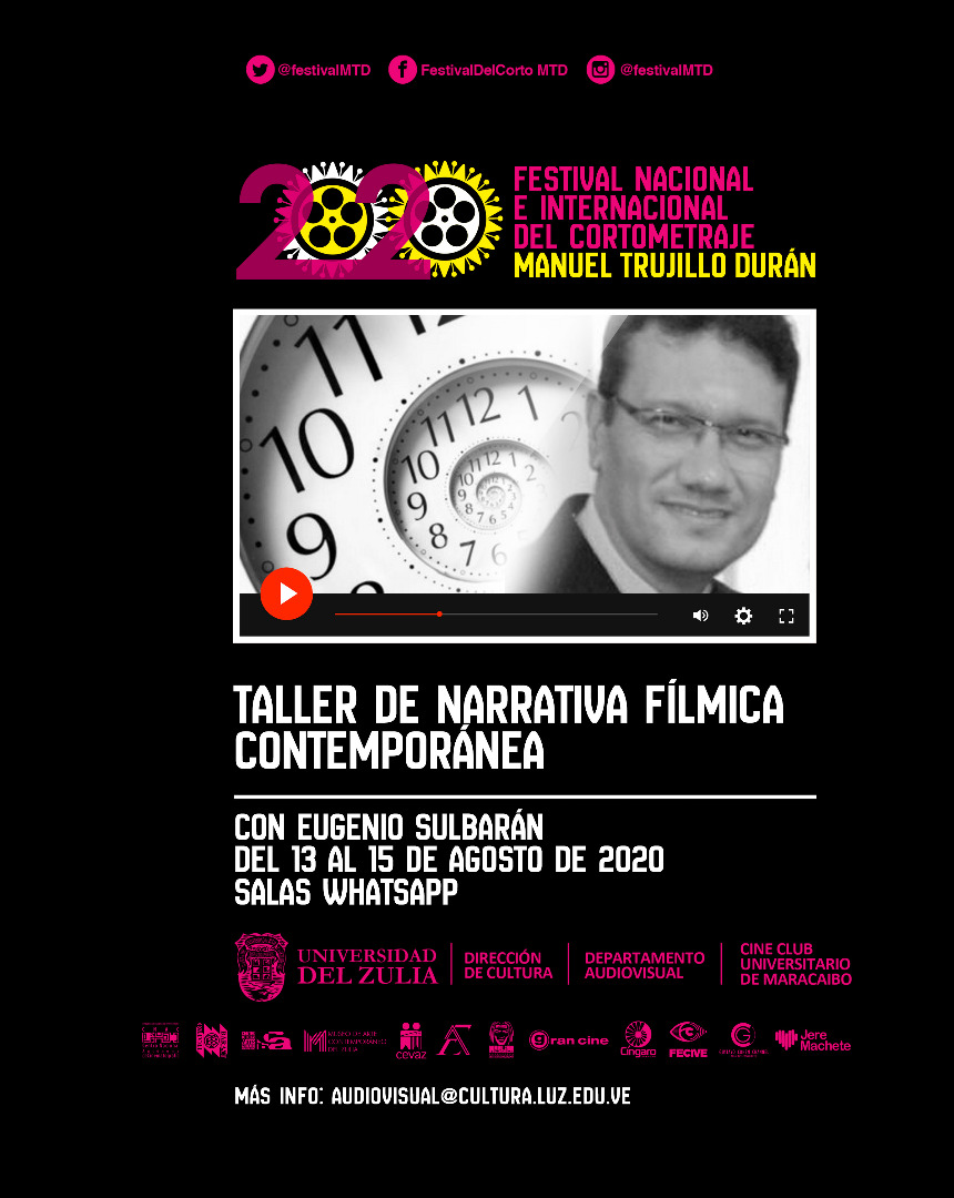 LUZadn's tweet photo. Del 13 al 15 de agosto el FMTD ofrecerá el taller de narrativa fílmica contemporánea ➡️ https://t.co/b8w6vfUXdI
.
.
.
#LUZ
#FMTD
#Cine https://t.co/Bd1pc2cEcb