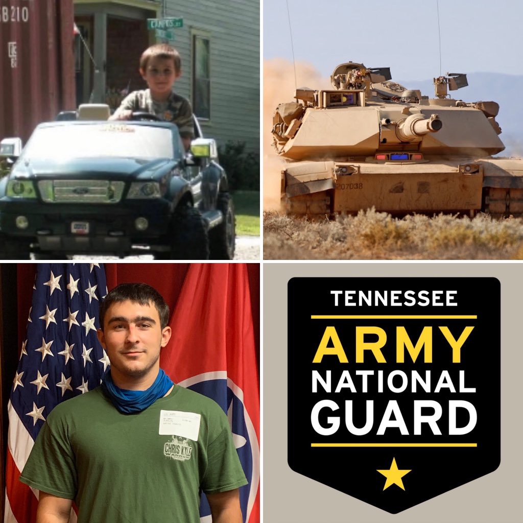 Since age 6, <a href="/RockvaleHigh_TN/">Rockvale High School</a> Senior Justice Durgin has said he only wanted to do one thing: work on the M1 Abrams. Today, PVT Durgin joined the Tennessee Army National Guard as a 91A, M1 Abrams Tank System Maintainer. Welcome to the team for following your dream!! <a href="/rucoschools/">Rutherford County Schools</a>
